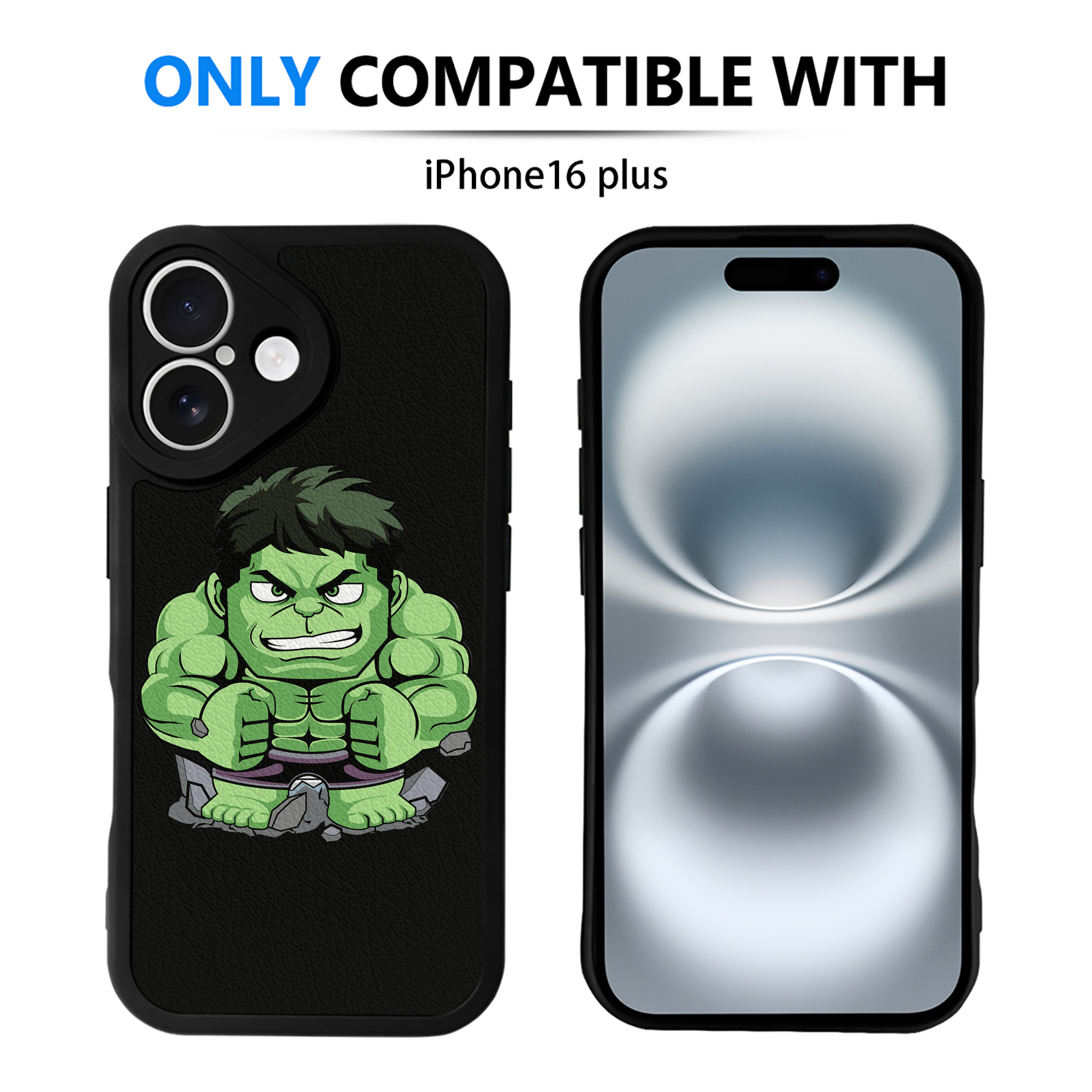 （画像用） アベンジャーズ The Avengers 【iPhone 16シリーズ対応】シリコンスマホケース（レザー調） 材質：シリコン